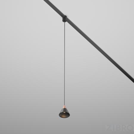 Трековый подвесной светильник Technical TR166-1-7W3K-M-B 