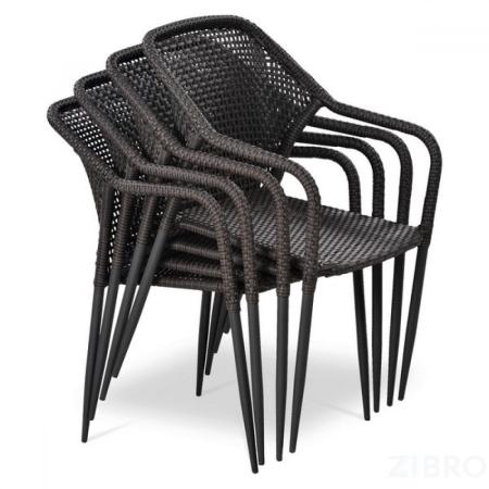 Плетеный стул Y35-W2390 Brown 