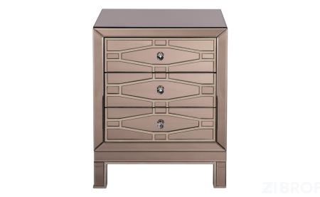 KFG046 Тумба зеркальная 3 ящика  51*42*65см 