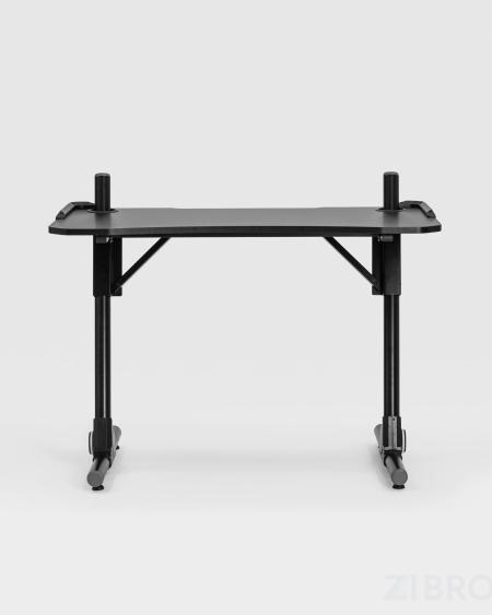 Стол геймерский компьютерный игровой для геймеров TopChairs Storm LED черный 