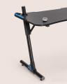 Стол геймерский компьютерный игровой для геймеров TopChairs Storm LED черный 