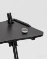 Стол геймерский компьютерный игровой для геймеров TopChairs Storm LED черный 