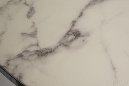 33FS-21009STOL/OB Стол обеденный Misty White d110*75,5см 