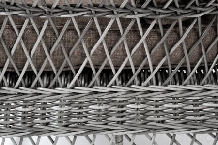 "Гранд Латте" диван трехместный из искусственного ротанга, цвет графит 