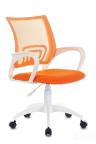 Бюрократ CH-W695NLT оранжевый TW-38-3 TW-96-1 сетка/ткань крестовина пластик пластик белый 