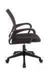 TopChairs ST-Basic офисное сетка/ткань черный крестовина пластик механизм Пиастра 