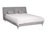 Кровать Michelle 160cм 4 кат, ткань+кожа 