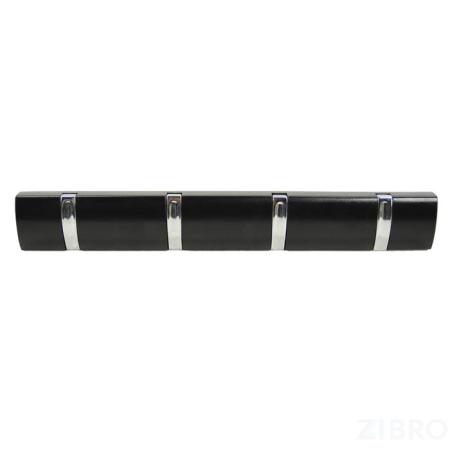 Вешалка  MK-2372-BL  37х3х6 см Черный 