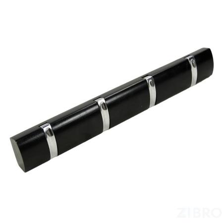 Вешалка  MK-2372-BL  37х3х6 см Черный 