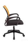 TopChairs ST-Basic офисное сетка/ткань оранжевый крестовина пластик механизм Пиастра 