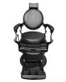 Барбер кресло VIP03 SHOR BLACK BLACK 