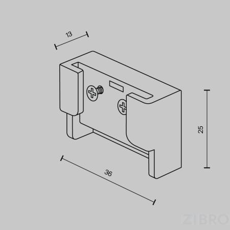 Комплектующие для текстильной подвесной системы Technical TRA130BECDuo-B 
