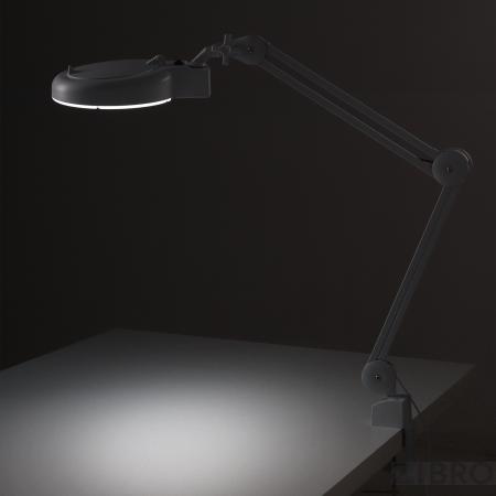Лампа-лупа бестеневая на штативе 9001LED (9001LED) 