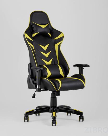 компьютерное TopChairs Corvette желтое геймерское 