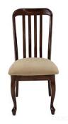 Стул Palermo 2 MK-1225-TB (каркас) 55х44х97 см Темный орех 
