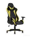 Компьютерное кресло TopChairs Gallardo желтое геймерское 