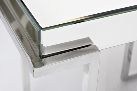 KFG129 Консоль зеркальная каркас н/ж сталь хром 116*39*79см 
