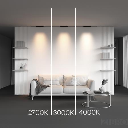 Трековый светильник Technical TR193-1-15W3K-M-B 