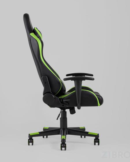 Компьютерное кресло TopChairs Gallardo зеленое геймерское 