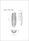 K2KG02W-2G Бра 14*43см 