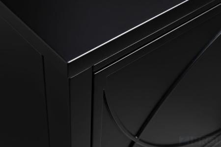 151SV-00001 Комод черный 160*90*40см 