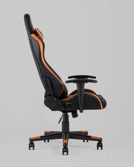 Компьютерное кресло TopChairs Gallardo оранжевое геймерское 