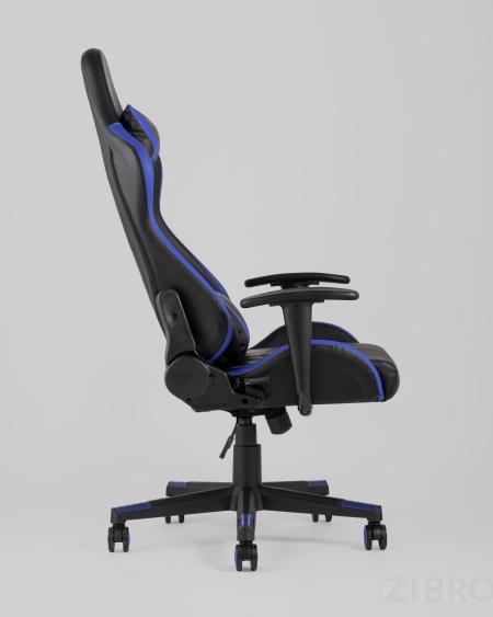 Компьютерное кресло TopChairs Gallardo синее геймерское 