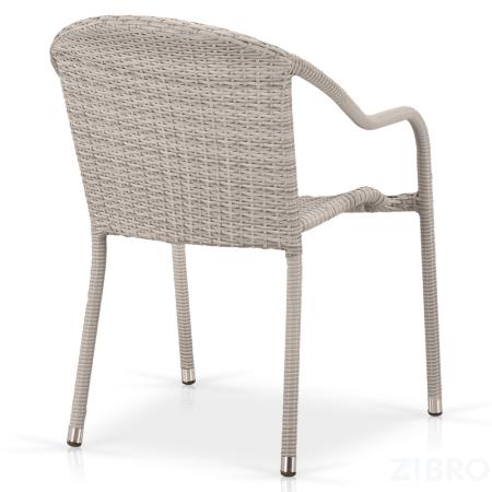 Плетеное кресло AFM-318G-Light Grey 
