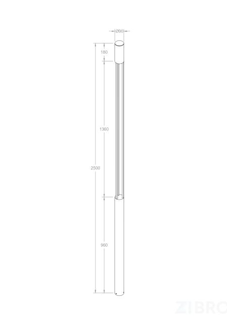 Садово-парковый светильник Outdoor O427FL-L30GF3K 