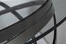 GY-CT8402BL Стол журнальный стекло прозр/темн.хром d120*40см 