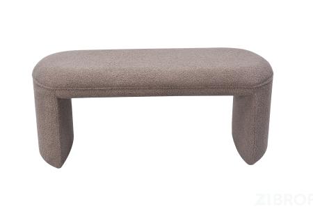 N-55700 Банкетка TEDDY серая 108*43*45см 