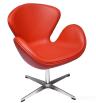 Кресло SWAN STYLE CHAIR красный 