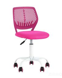 Компьютерное кресло Анна, пластиковый, ярко-розовый