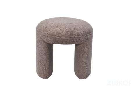 N-55800 Пуф TEDDY серый d43*45см 