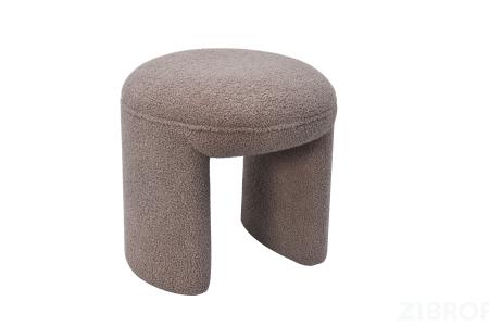 N-55800 Пуф TEDDY серый d43*45см 