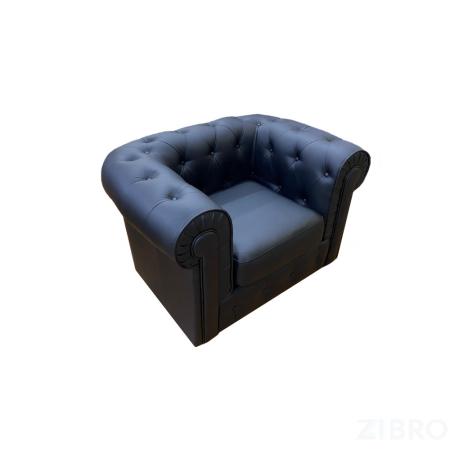 Кресло Ньюфорд Размер: 108 х 84 см, черный Ecotex 3001 