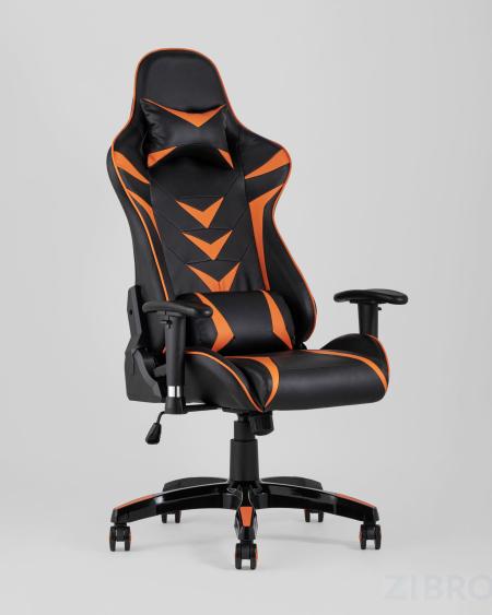 компьютерное TopChairs Corvette оранжевое геймерское 