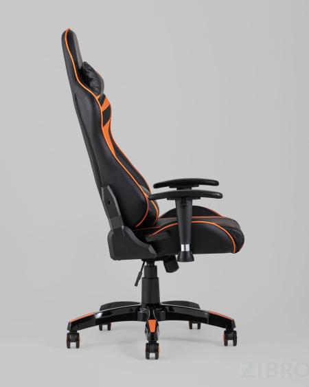 компьютерное TopChairs Corvette оранжевое геймерское 