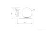 K2KW-825BR Бра 20*28*25см 