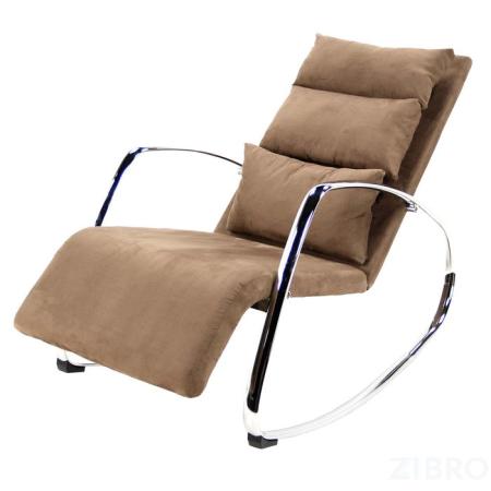 Кресло-качалка Колиос MK-5509-BR 125х62х80 см Коричневый 