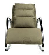 Кресло-качалка Колиос MK-5509-BR 125х62х80 см Коричневый 
