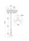 Ландшафтный светильник Outdoor O026FL-03B 