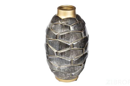ART-4504-161 Ваза фарфоровая "Pine" d19x36см 