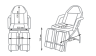 Педикюрное кресло МД-3562 