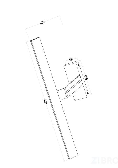 Подсветка Maytoni MIR010WL-L12W4K 