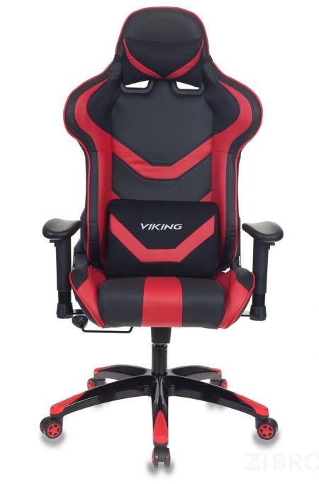 Игровое кресло Кресло игровое Бюрократ CH-772N/BL+RED две подушки черный/красный искусственная кожа (пластик че 