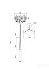 Ландшафтный светильник Outdoor O023FL-03G 