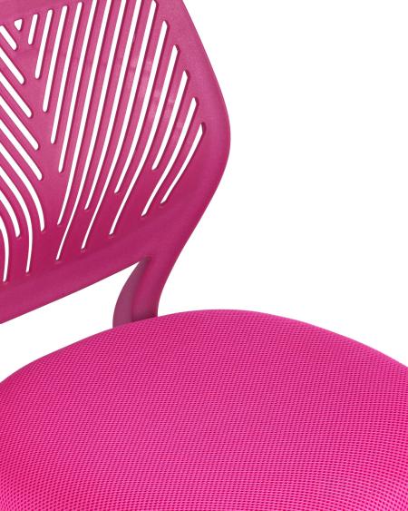 Компьютерное кресло Анна, пластиковый, ярко-розовый 