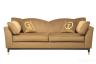 Диван Siena трехм.без мех.,велюр золотой Colt004 228*92*92см 