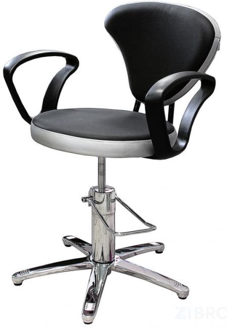Парикмахерское кресло - Селена гидравлическое хром